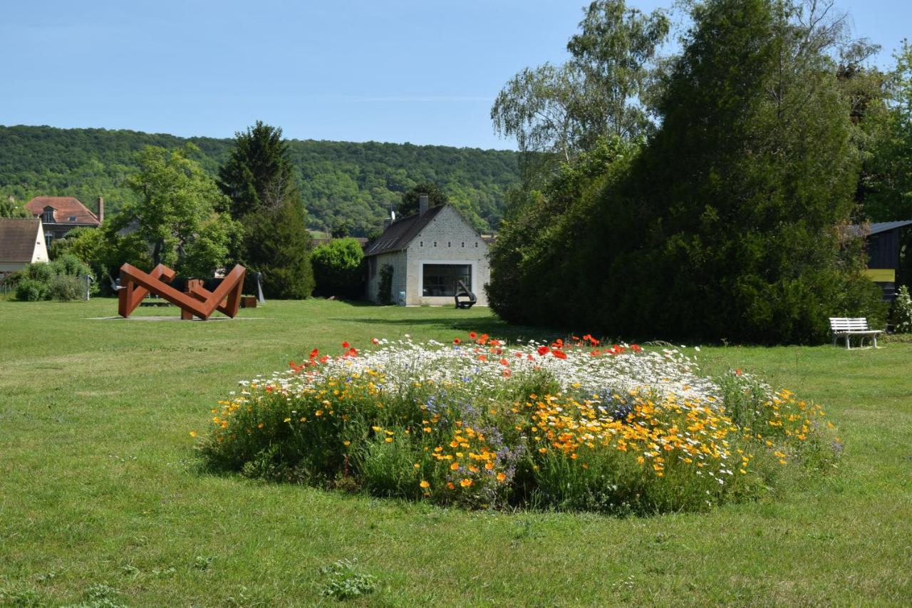 Gite Dans Parc De Sculptures - Gite "Pondichery" Port-Mort Luaran gambar